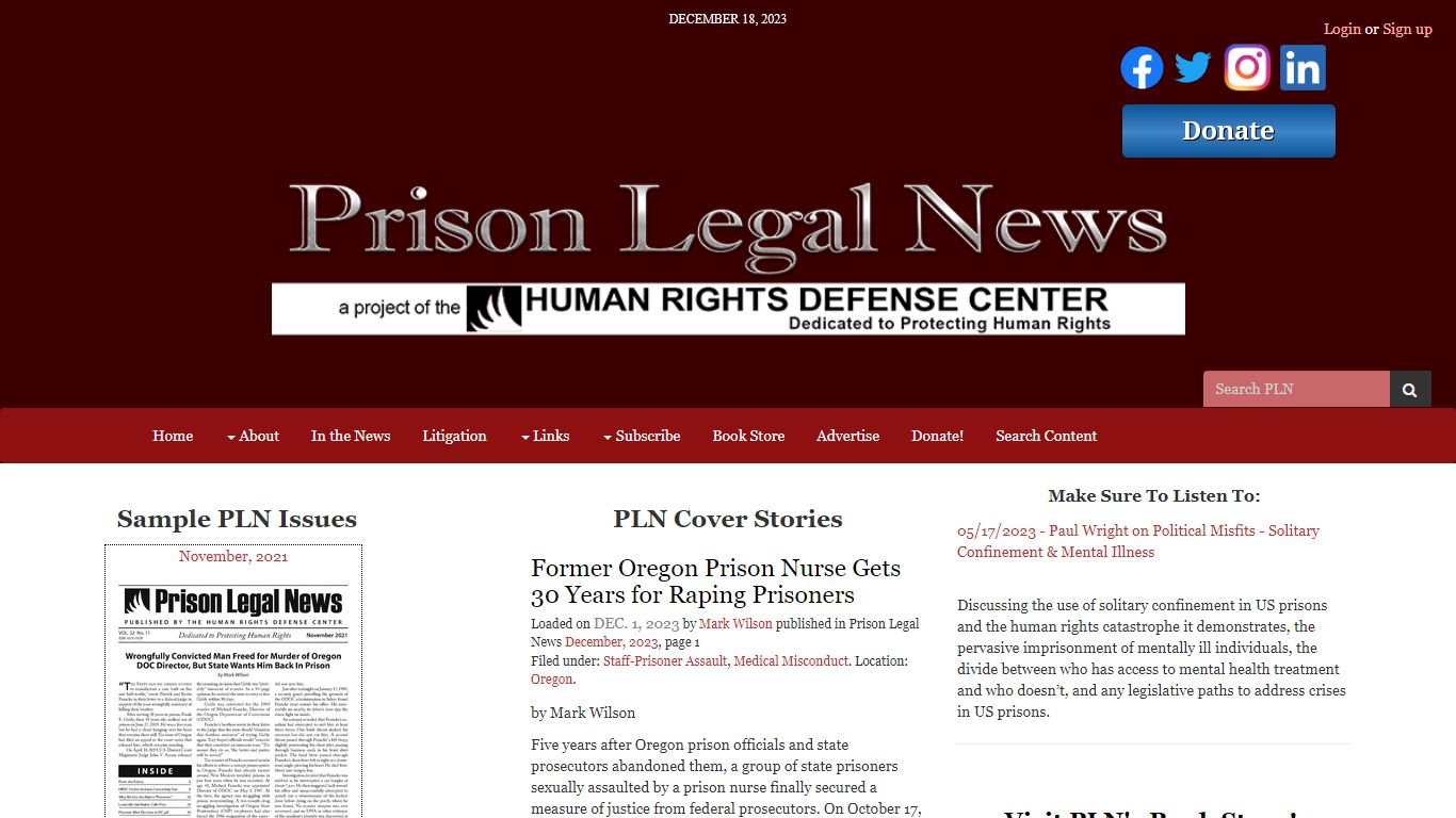 County Jail Survival Guide Outline - Prison Legal News